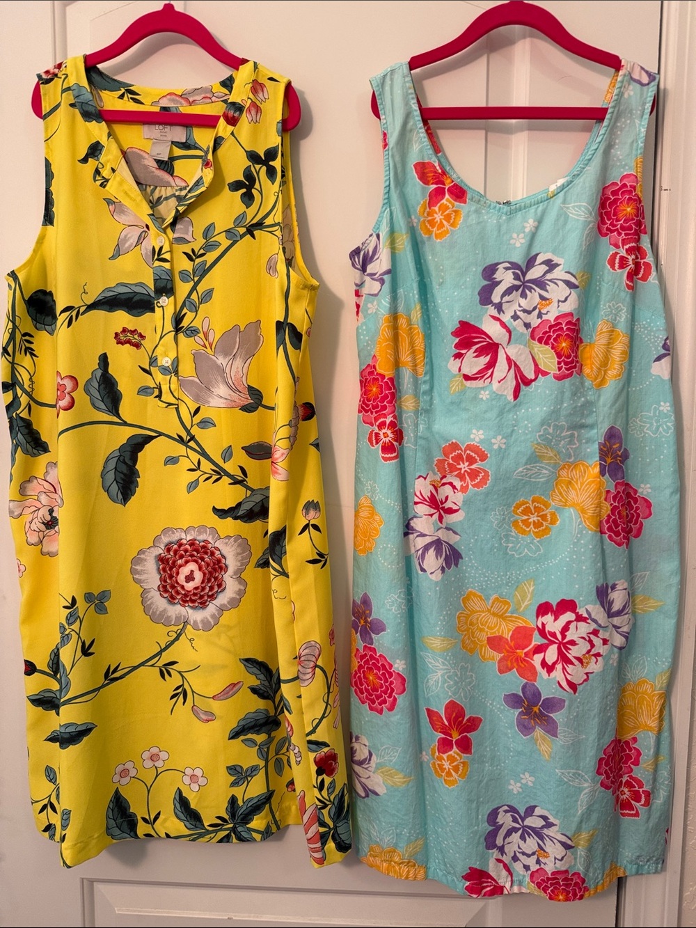 Loft and Liz Claiborne Floral Print Sleeveless Sundresses Dress Small 6 Petite